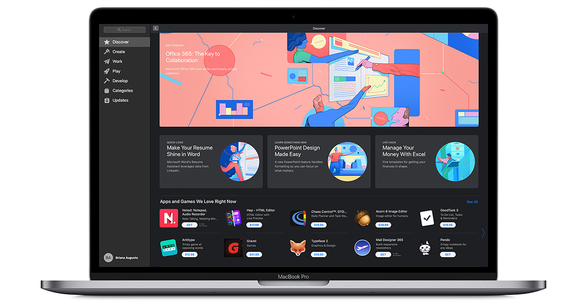 office 365 app for mac
